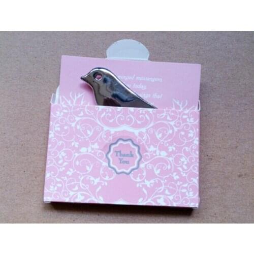 Wholesale Weddin Favor 200pcs/lot Love Birds Letter Opener Souvenirs for Wedding Party free shipping
