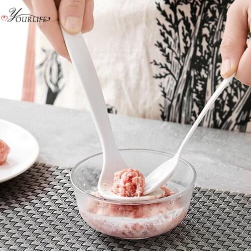 OYOURLIFE 2Pcs/set Kitchen DIY Meatball Maker Beef Mutton Fish Meat Meatballs Making Mold Cooking Accessories Kitchen Gadgets