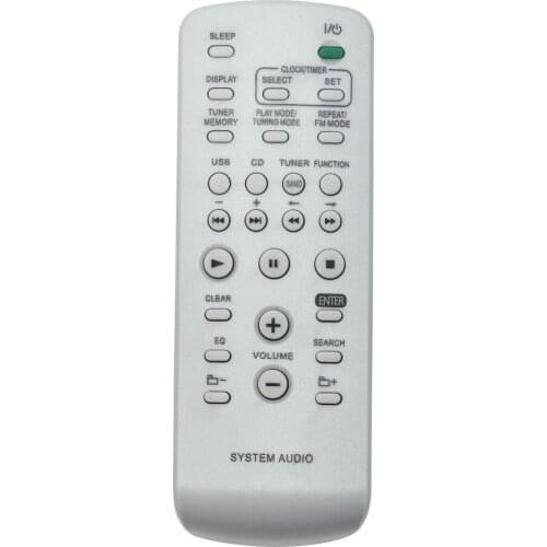 Remote Control For Sony CMT-U1BT HCD-U1B SS-CU1BT CMT-HX3R CMT-HX3 Micro Hi-Fi System