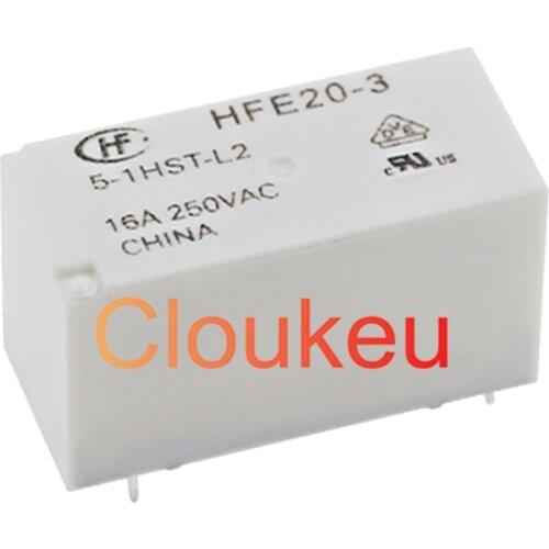 Relay HFE20-3-5 12 24-1HST-L2 5V 12V 24V 16A 5pin