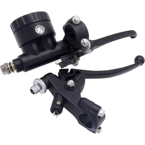 Motorcycle Hydraulic Brake Master Cylinder Reservoir Clutch Lever 7/8" 22MM For Honda Yamaha Suzuki Kawasaki CB400SS CB600 CB900