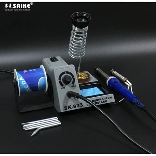 SK-933 60W Soldering station Heat soldering iron Electric soldering iron Welding 220V