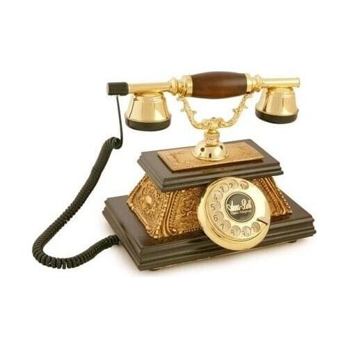 Anna Bell Yalı Gold Leaf Vintage telephone antique classic telephone старый классический телефон