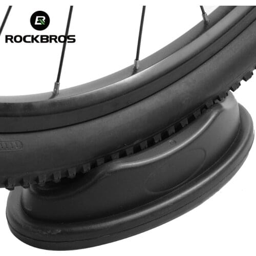 ROCKBROS Cycling Front Wheel Pad Support Booster Device Riding Station Trainer Road Bike Wheel Stand Bicycle Accessories