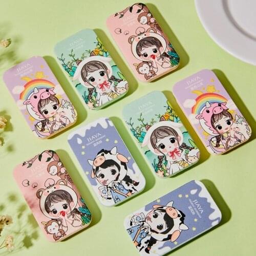 1pc Female Solid Balm Portable Box Solid Perfume Cute Light Fragrance Mild Fragrance Long Lasting Deodorant Body Antiperspirant