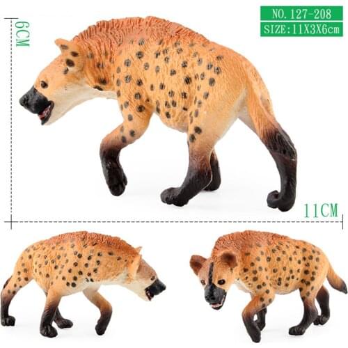 11pcs/set Mini Wild Animals Statue Toy Giraffe Collection Toy for Kids