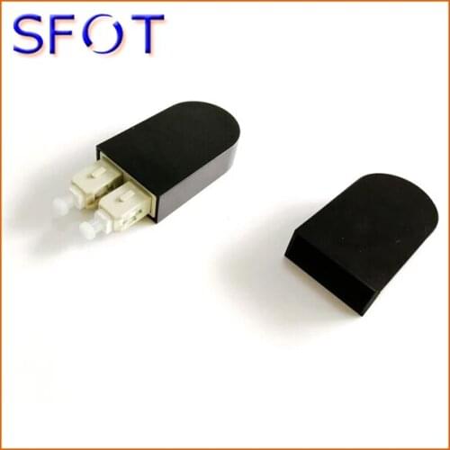 50pcs/lot, LC/UPC Fiber Optic Circuitors LC Circuitors LC Fiber Optic Connectors Loopback, Multi-mode