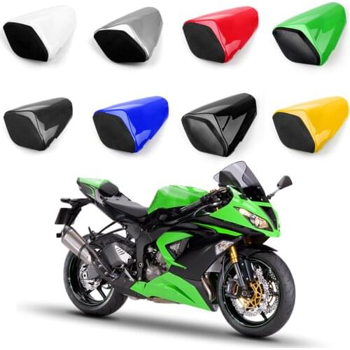 Artudatech Motorcycle Rear Seat Cover Cowl For Kawasaki 2009-2014 2010 2011 2012 2013 ZX6R ZX 636 Accessories