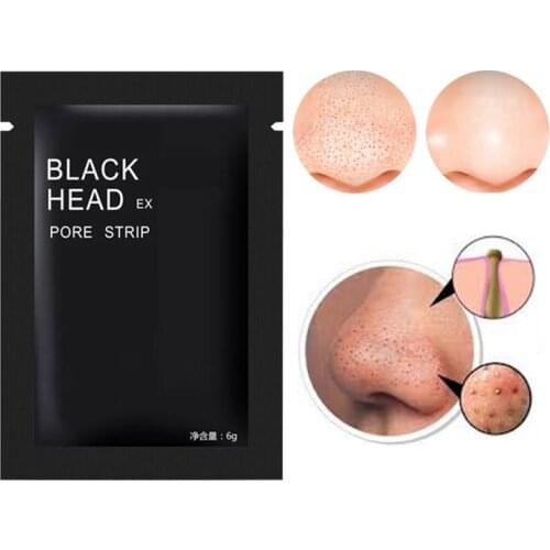 Black Mineral Mud Face Nose Deep Cleaning Nasal Blackhead Acne Remover Purification Nourish Mud Membrane TSLM1