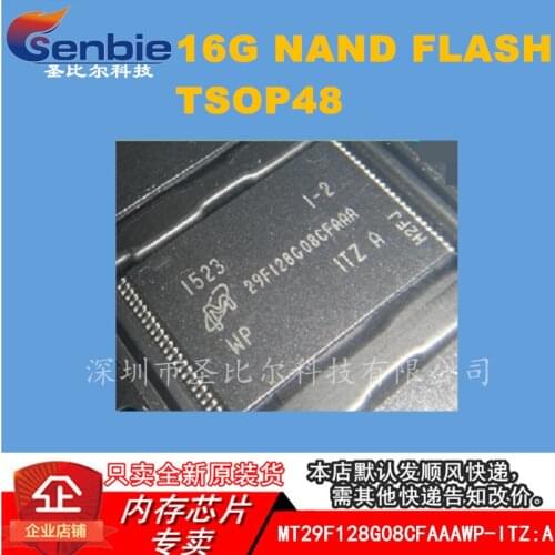 MT29F128G08CFAAAWP-ITZ:A FLASH TSOP48 16GB 10PCS