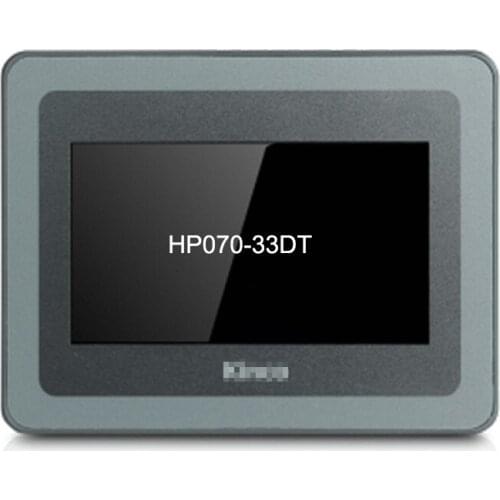 HP070-33DT 7 inch HMI PLC All In One Touch Screen With Programmable Controller Integrated Panel DI16 DO14 2AI RS485 7” Display