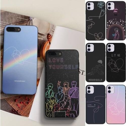 Love Yourself Art Phone Case Fundas Shell Cover For HUAWEI P10 P20 P30 P40 Mate 30 40 Lite Pro