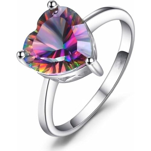 JEAE Women's Silver Rings