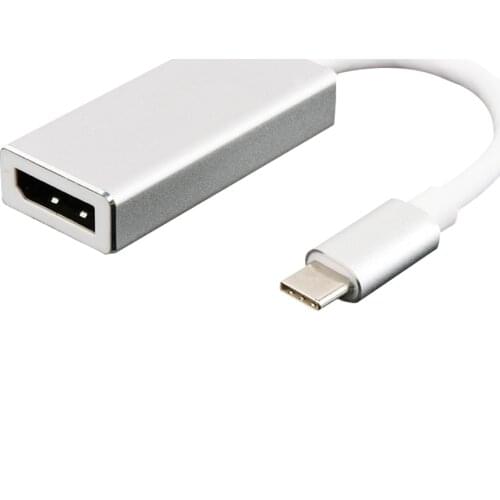 Type-C HDMI-compatible Cable To Vga DP Connector USB- C to DisplayPort Adapter to Female HDTV Converter Cable for Apple Macbook