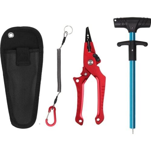 Multifunctional Stainless steel Fishing Pliers for Split Rings Cutter Fish Gripper tool with Hook Out Extractor