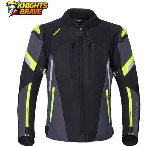 Motorcycle Jacket Windproof Waterproof Motocross Jacket Men Chaqueta Moto CE Protection Moto Jacket With Removeable Linner