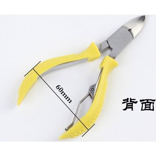 Stainless Steel Nail Skin Scissors Clamp Cuticle Cutter Dead Skin Clipper Cut Nail Care Pedicure Armor Tool Sale