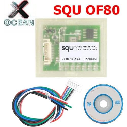 New SQU OF80 Universal car immo emulator support Seat accupancy sensor/ IMMO /Tacho Programs For Multi-Brands cars