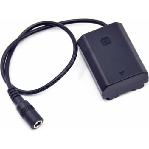 NP-FZ100 dummy battery NPFZ100 FZ100 Fully decoded DC Coupler for Sony Alpha A9 A7RM3 A7RIII A7M3 ILCE-9 camera