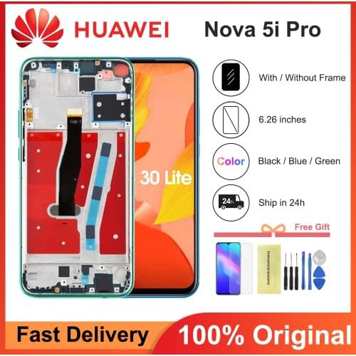 Original 6.26" Display For Huawei Mate 30 Lite LCD Touch Screen Digitizer Assembly For Huawei Nova 5i Pro Display Repair Parts