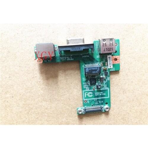 Original FOR MSI GE70 USB VGA Network Board MS-1756A VER: 1.0 100% test OK