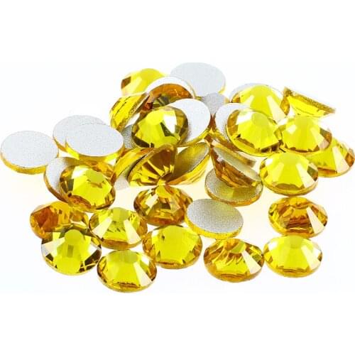 SS16 Multicolor Nail Art Rhinestones Glitter Crystal Decoration DIY Non-HotFix strass rhinestones glue on flatback stone Decor