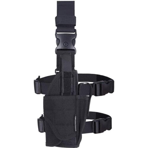 MGFLASHFORCE Adjustable Drop Leg Holster Tactical Thigh Pistol Gun Holster Glock Holster For Universal Gun