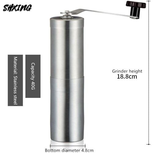 Hand Coffee Machine Portable Coffee Grinder Stainless Steel Manual Coffee Grinder Pepper Grinder Coffee Tool