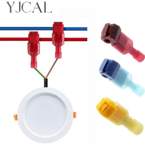 T-Tap Insulated Electrical Scotch Lock Wire Quick Connector Terminal Crimping Non Destructive Without Breaking Line