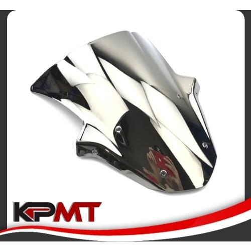 For KAWASAKI Ninja ZX10R ZX-10R 2011 2012 2013 2014 2015 Motorcycle Double Bubble Black Windscreen Windshield