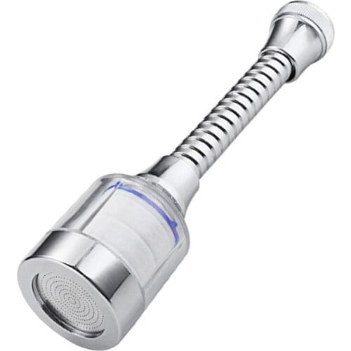 High Pressure Faucet Extender Rotatable Tap Aerator Water Saving Splash Proof Nozzle Adapter Kitchen Gadgets Sink Accessories