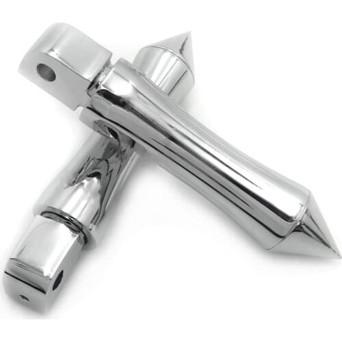 Aftermarket free shipping motorcycle parts Footpeg For Honda VT1300 VTX Valkyrie Shadow 1100 Suzuki Volusia 800 (Rear) CHROMED