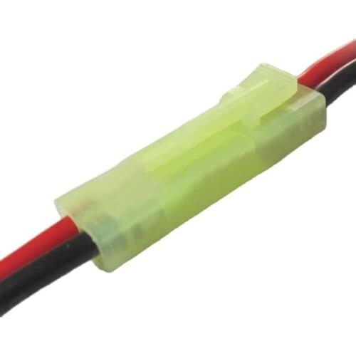 1 pair MINI Tamiya male Cable and MINI Tamiya female wire Cable 100mm Electric Connector for airplane DIY