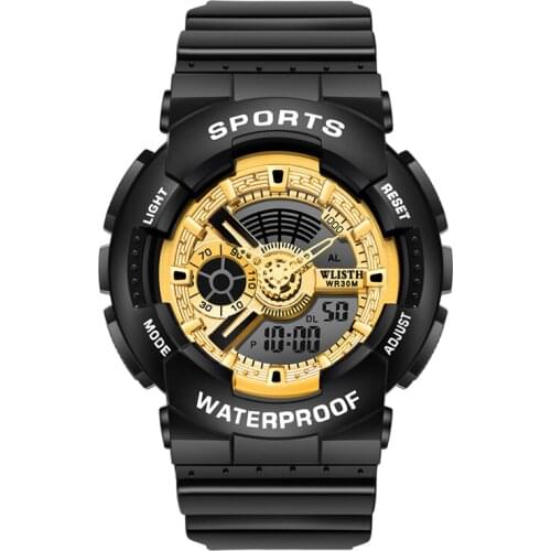 2021 Ladies Electronic Watch Student Sports Fashion Waterproof Electronic Watch For Men relogio masculino