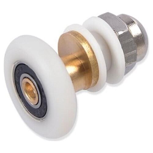 8 PCS Sliding Door Roller Runner Shower Room Wheel 25mm Wheel Diameter