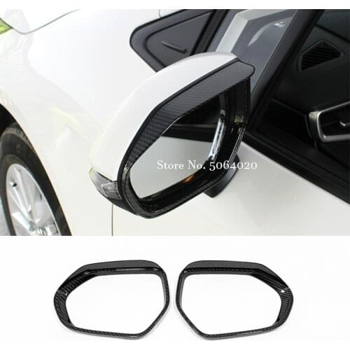 For Toyota Corolla E210 2019 2020 Accessories ABS Chrome Car Rear view mirror block rain eyebrow Cover Trim Sticker Car styling