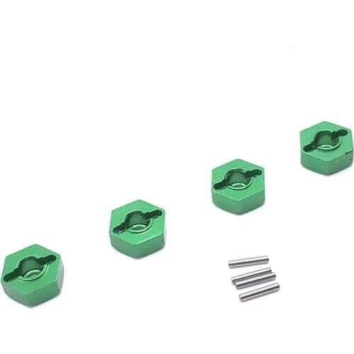 Aluminum Alloy 12mm Combiner Wheel Hub Hex Adapter for Wltoys 104001 1/10 RC Car Upgrade Parts Accessories