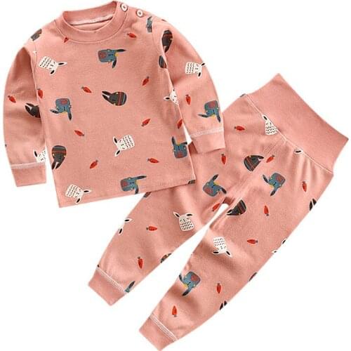 Childrens Pajamas Kids Boys Sleepwear Cotton Suits Child Home Wear Pajamas For Boy Kids Sleepwear Clothing