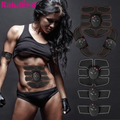 EMS Hip Abdominal Muscle Stimulator ABS Massager Trainer Fitness Buttocks Abdomen Muscle Trainer Losing Weight Lifting Massager