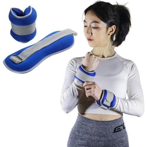 Fitness Ankle Ring Ankle Weights Unisex Reflective Arm Weight Set for Jogging Leg Muscle Trainer Hip Training Leg Straps