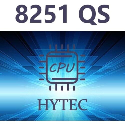 Intel Xeon Platinum 8251 QS 12 Cores 24 Threads 3.8GHz 24.75MB 240W LGA3647 Fit For EPC621D8A