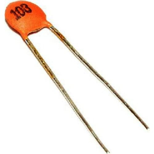 50V 10nF Ceramic Capacitor - Pack of 100