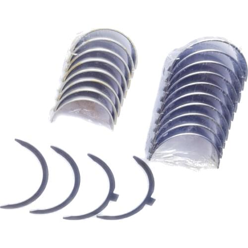 Set of main bearing, connecting rod shell and thrust rings for one engine for Laidong KAMA KM4L22BT engine, standard model