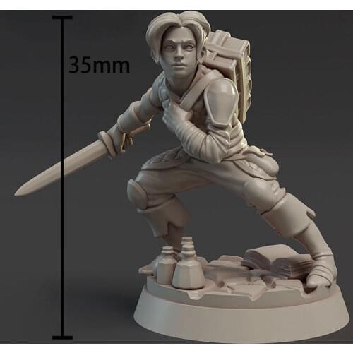 [tusk model]resin figure 32mm scale resin model kits unpainted miniatures D0225T03