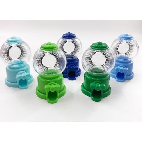 New eyelash box With personalized logo and lovely eyelash packaging fit 25mm mink lashes