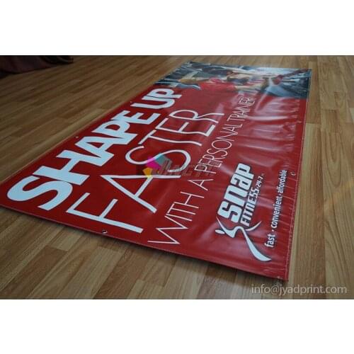 Custom Print Outdoor 130X70CM PVC Advertising Display Banner with free express shipping