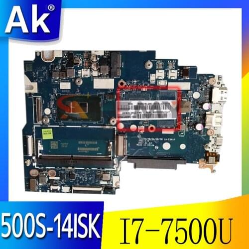 Applicable to 520S-14IKB computer motherboard CPU I7-7500U number LA-E541P FRU 5B20N78497 5B20N78526 5B20N78397 5B20N78623