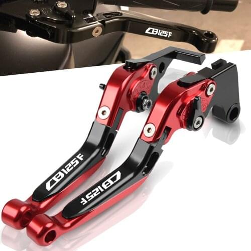 For Honda CB125F 2016 CB125 CB 125 F 125F CNC Aluminum Motorcycle Adjustable Folding Extendable Foldable Brake Clutch Levers