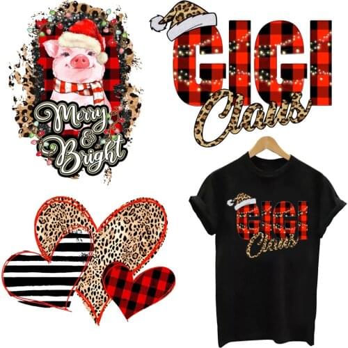 Iron On Transfer Patches For Clothing DIY Washable Women T-shirt Heat Transfer Sister Heels Thermal Clothes Sticker T339