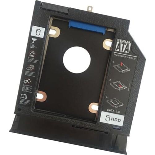 Universal SATA 2nd SSD HDD Caddy for Lenovo IdeaPad 320 320-14IKB 320-15AST 320-15ISK 320-15IKB Hard Disk Drive Caddy